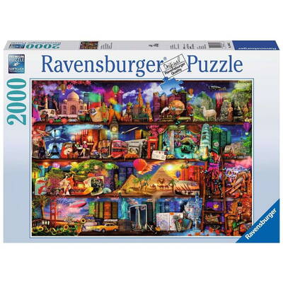 Puzzle Ravensburger The world of books 2000 pcs.
