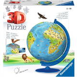 Puzzle Ravensburger Children's globe 180 pcs.
