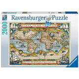 Puzzle Ravensburger 2000 piese: Around the world