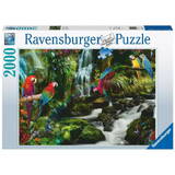 Puzzle Ravensburger 2000 piese: Jungle parrots