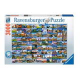 Puzzle Ravensburger 99 great places in Europe 3000 pcs