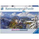 Puzzle Ravensburger Panorama 2000 piese: Neuschwanstein castle