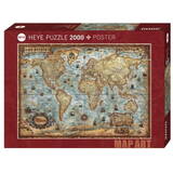 Puzzle Heye 2000 piese World