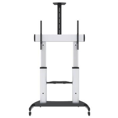 Suport TV / Monitor MANHATTAN Mobile stand 60-100 inches 100kg with shelf