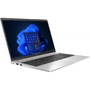 Laptop HP 15.6'' ProBook 450 G9, FHD IPS, Procesor Intel Core i7-1255U (12M Cache, up to 4.70 GHz), 8GB DDR4, 512GB SSD, Intel Iris Xe, Win 11 Pro DG Win 10 Pro, Silver