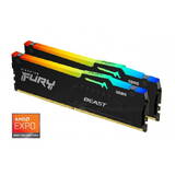 Memorie RAM Kingston FURY Beast RGB DDR5 5200MHz 32GB CL36