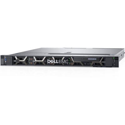 Sistem server Dell PowerEdge R6515 1U, Procesor AMD EPYC 7302P 3.0GHz, 16GB RDIMM RAM, 1x 600GB 10K 12G SAS HDD, PERC H330, 4x Hot Plug LFF