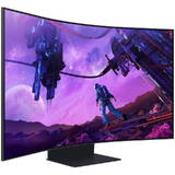 Monitor Samsung Gaming Odyssey Ark LS55BG970NUXEN Curbat 55 inch UHD VA 1 ms 165 Hz HDR FreeSync Premium Pro