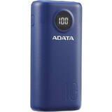 ADATA Baterie externa P10000QCD, 10000 mAh, 2x USB, 1x USB-C, 3A, Quick Charge 3.0, Dark Blue