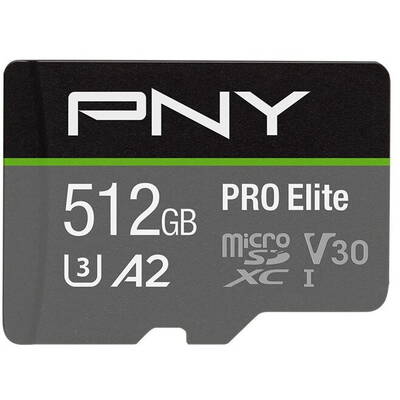 Card de Memorie PNY MicroSDXC Elite 512GB P-SDUX512U3100PRO-GE