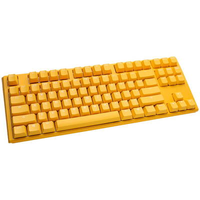 Tastatura Ducky One 3 Yellow TKL Gaming , RGB LED - MX-Blue (US)