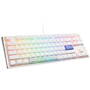 Tastatura Ducky One 3 Classic Pure White TKL Gaming , RGB LED - MX-Clear (US)