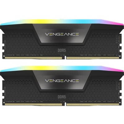 Memorie RAM Corsair Vengeance RGB 64GB DDR5 5600MHz CL36 Dual Channel Kit