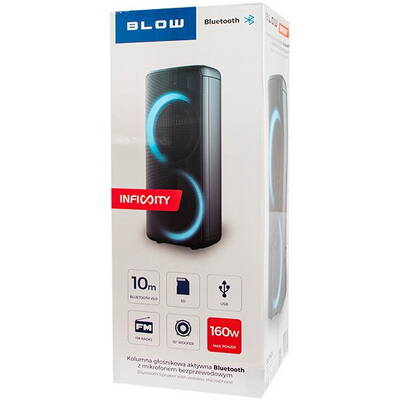 Blow Boxa Portabila Infinity microphone + remote control