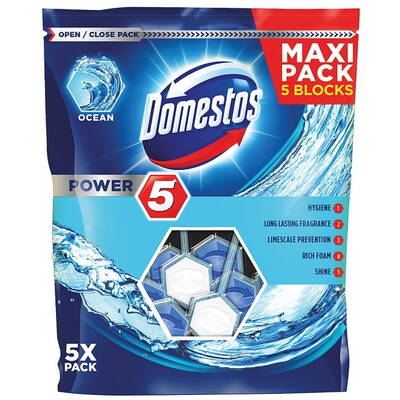 DOMESTOS Power 5 Disinfecting cleaner Solid Ocean