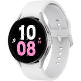 Galaxy Watch 5, LTE, 44 mm, Silver, Wi-Fi, Bluetooth, GPS, NFC, Rezistent la apa