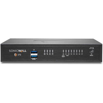 SONIC WALL Firewall SC TZ370 1.5GBPS 8XGBE 100SSL