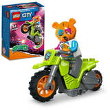City Motocicleta cascadorului urs 60356