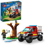 City Masina de pompieri 4x4 60393