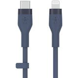 Cablu Date BoostCharge USB-C for Lightning silicone 2m, blue