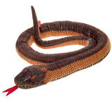 Beppe Jucarie de Plush Mascot Snake brown 180 cm