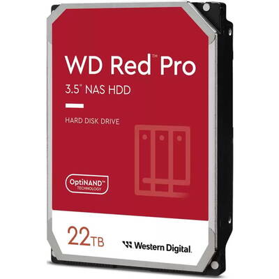 Hard Disk WD Red Pro 22TB SATA-III 7200 RPM 512MB