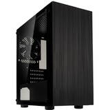 Stronghold M Micro-ATX , Tempered Glass - Negru