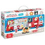 Puzzle CzuCzu with a hole Fire truck 23 elements 0401