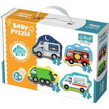 Puzzle Trefl Pentru Bebelusi Classic Vehicles and contest 36071