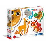 Puzzle Clementoni  My First  Forest Animals 20814