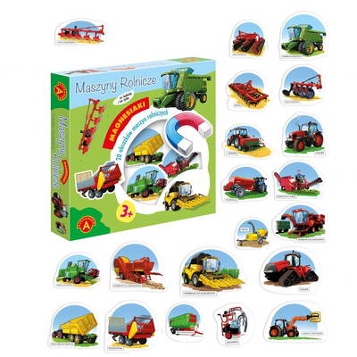 Puzzle Alexander MAGNET Agricultural Machinery op.20 PCS 23671