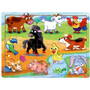 Puzzle BRIMAREX Wooden TOP BRIGHT - In the countryside, 20 elements 1583239