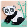 Puzzle iWood Animal Panda wooden 11025A