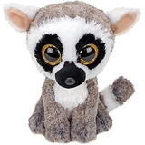 Jucarie Plush Beanie Boos - Linus Lemur 15 cm 36224