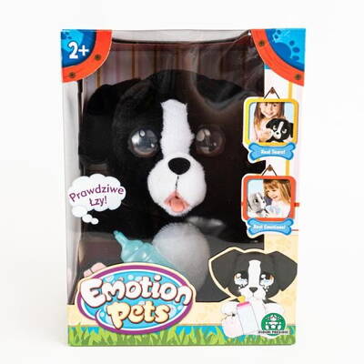 Dante Jucarie Plush Emotion Pets Black dog 006-11776