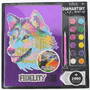 Jucarie creativa Russell Set with crystals Nice - Dog N96003