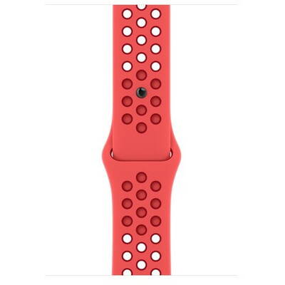 Apple Bright Crimson/Gym Red Nike Sport Band for 45mm case