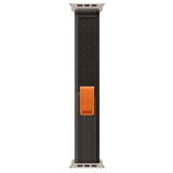 Black/gray Trail bracelet for 49 mm case - size S/M