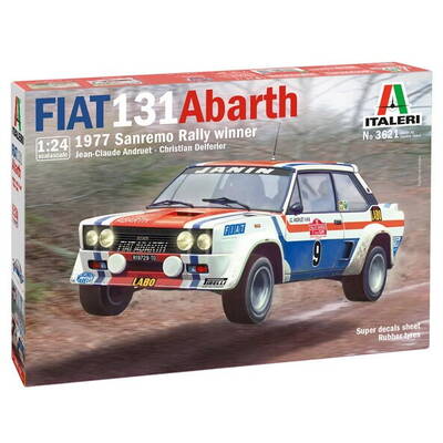 Italeri Fiat 131 Abarth 1977 San Remo Rally Win