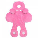 Benbat Infant Head & Body Support - Grey/Pink