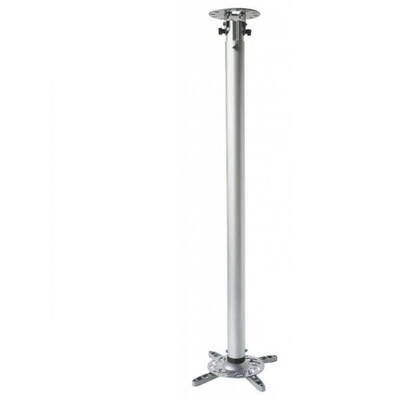 Suport Videoproiector TECHLY 110-190cm ceiling, 15kg, silver