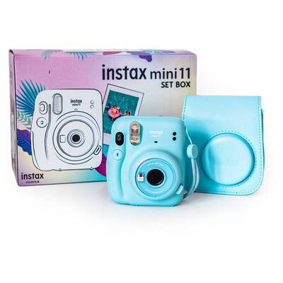 Aparat foto compact FUJIFILM Instax mini 11 small set (camera, cover) blue