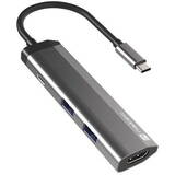 Multi Port Fowler Slim USB-C PD, 2x USB 3.0
