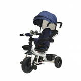 Baby tricycle BT- 13 Frame White-Navy blu