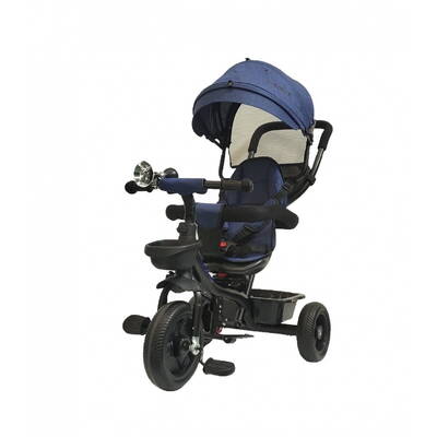 Tricicleta Tesoro Baby BT- 13 Frame Black-Navy Blue