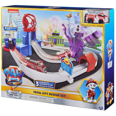 Set Spin Master Tracks Paw Patrol The Movie Total City Rescue