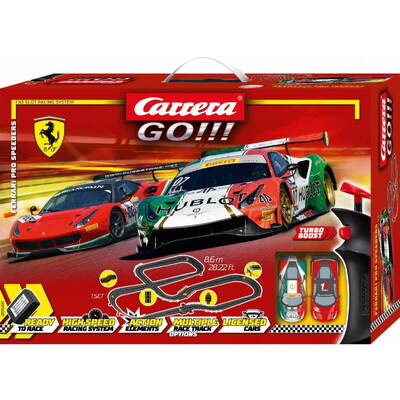 Set Carrera Ferrari Pro Speeders 8.6m track