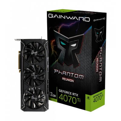 Placa Video GAINWARD GeForce RTX 4070 Ti Phantom Reunion 12GB GDDR6X 192-bit DLSS 3.0