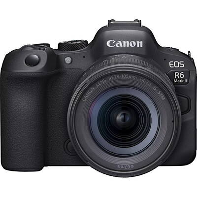 Canon Aparat foto EOS R6 Mark II Body Black + Obiectiv RF 24-105mm F4-7.1 IS STM