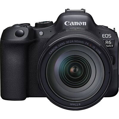 Canon Aparat foto EOS R6 Mark II Body Black + Obiectiv RF 24-105mm F4L IS USM